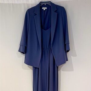 Bar III Classic Blue 2-piece Jumpsuit